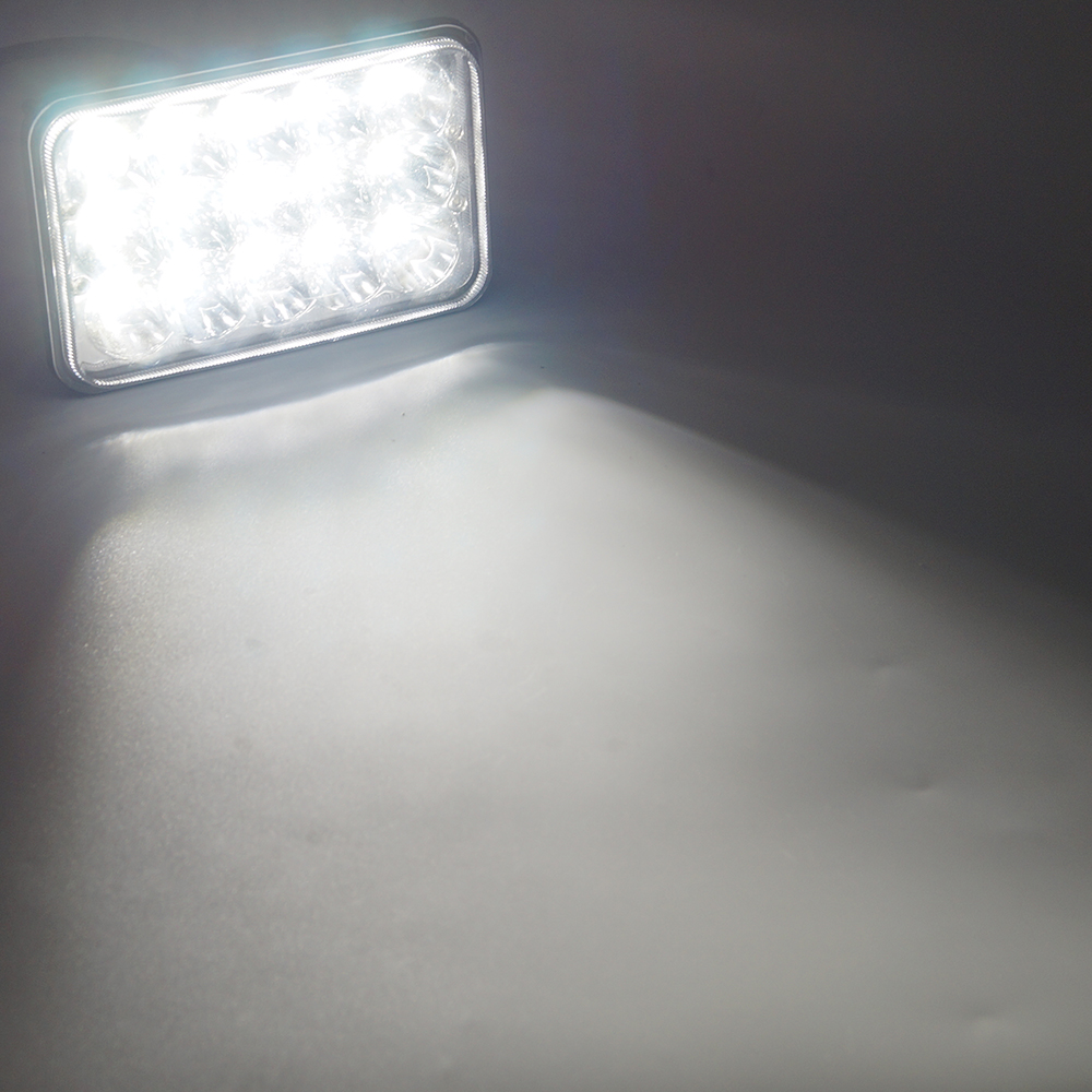 Rechteckige 4X6 Zoll Scheinwerfer LED Arbeitsscheinwerfer Autolichter