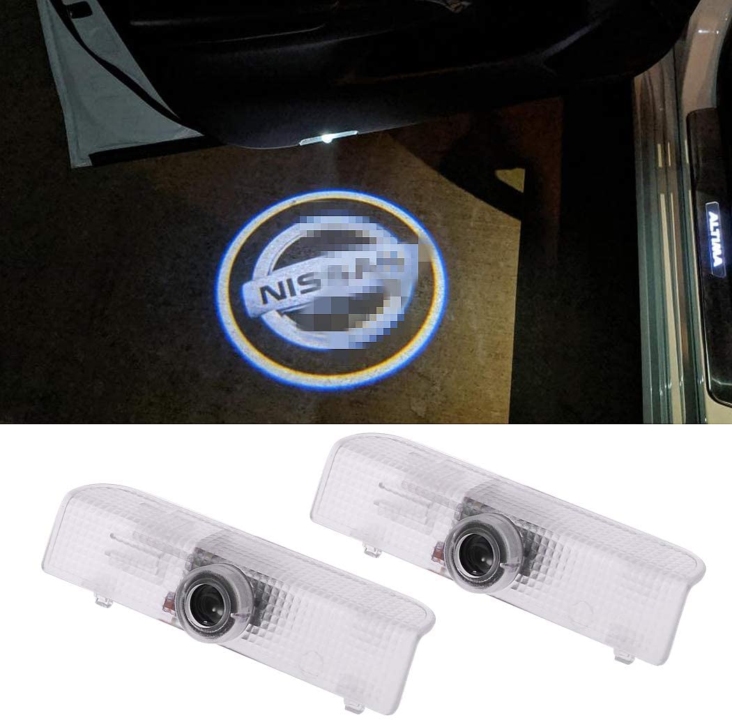 Autotürlichter Projektor Schatten Geisterlichter Begrüßung Emblem Lampe für Nissan Altima/Armada