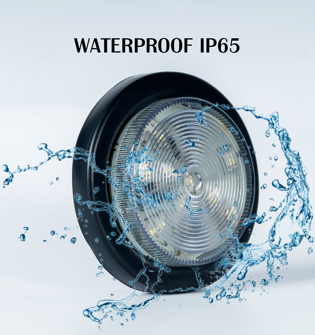 Wasserdichte runde Anh&auml;nger -LED -Freigabe Seitmarkerlichter von China Hersteller Seitenmarkerlichter