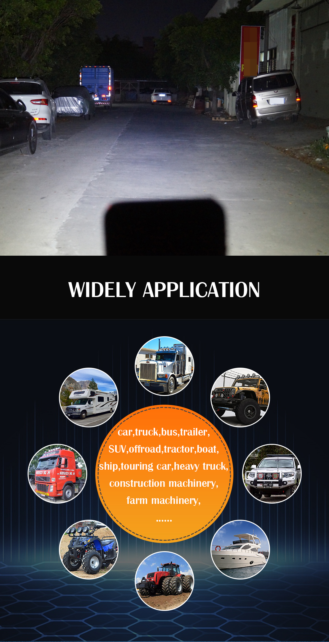 Automobil 48W*2 LED Square Arbeitslicht f&uuml;r Lastwagen