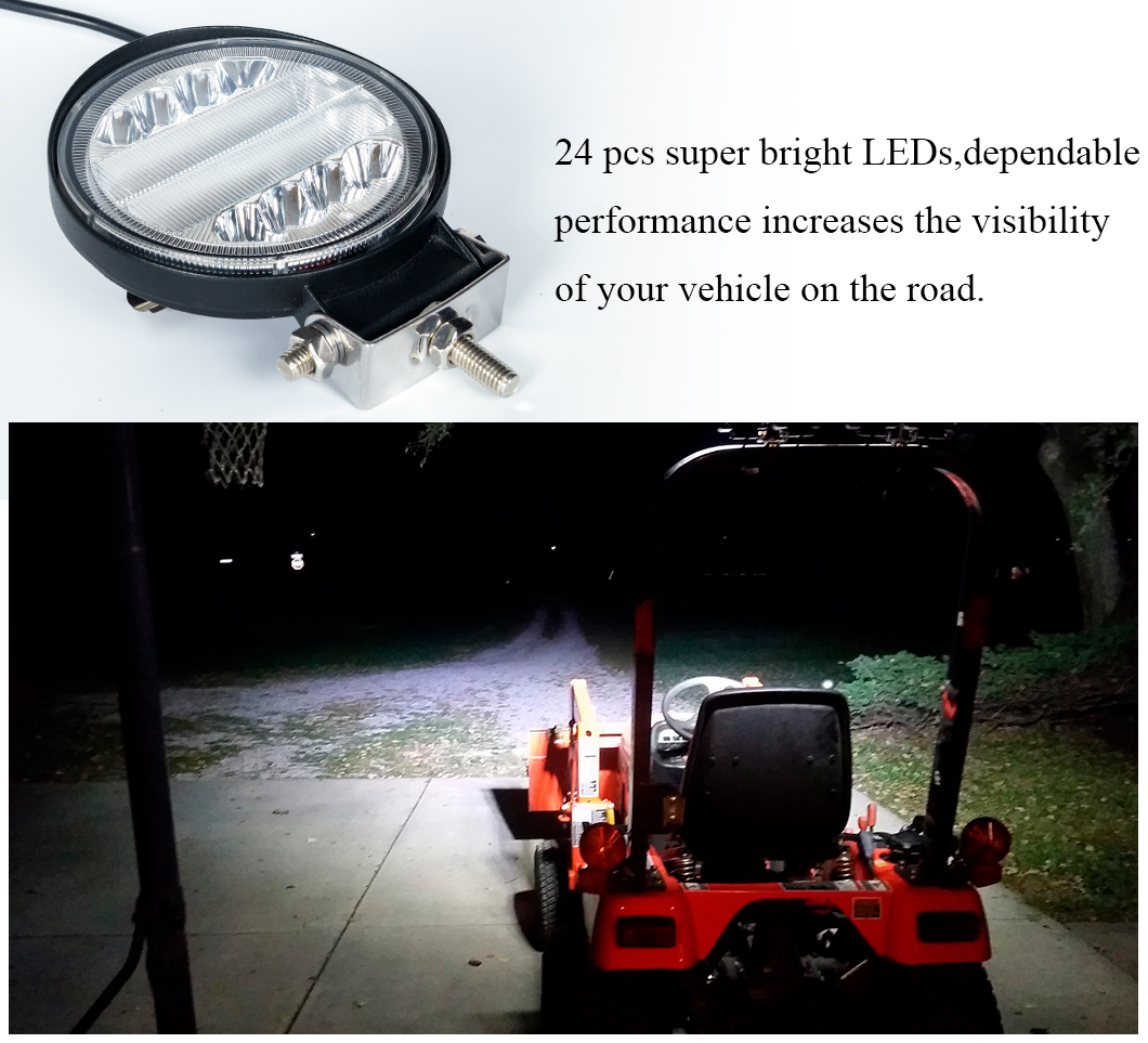 4 -Zoll -LED -Arbeitslicht 72W 4 