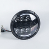 7 "LED -Scheinwerfer für Jeep Wrangler DRL hohe Arbeitsleuchten mit schwachem Strahl
