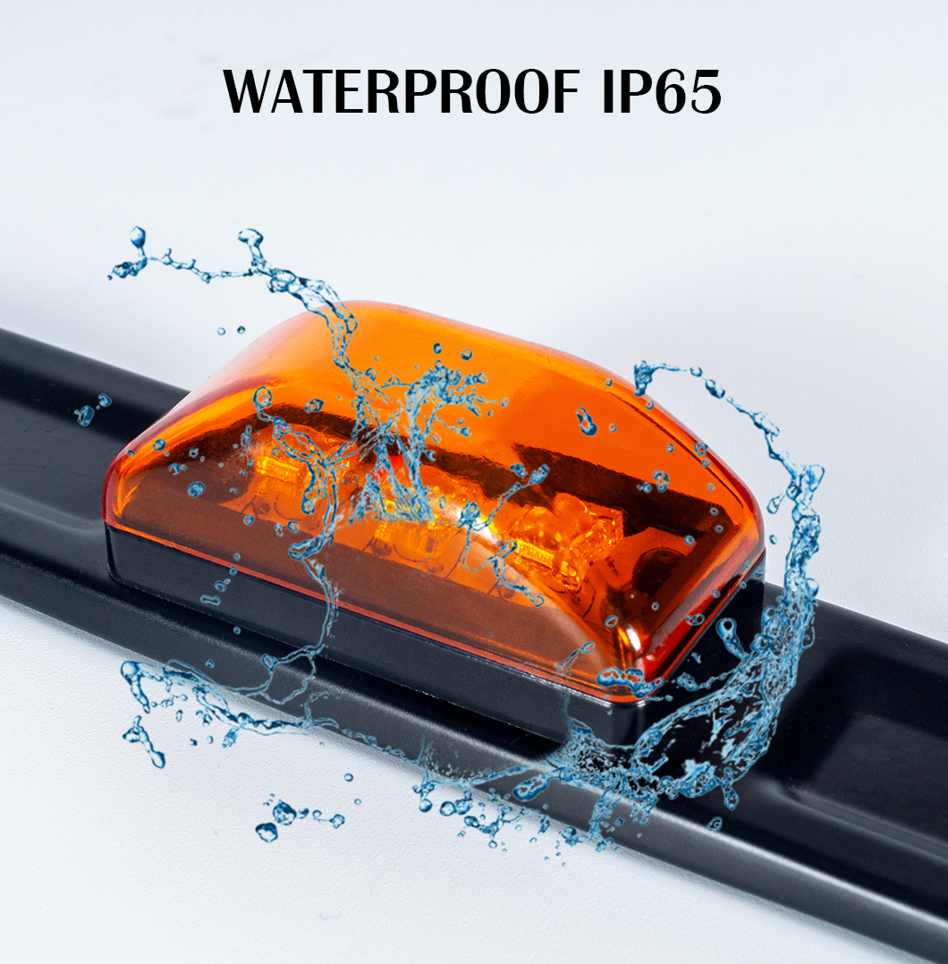 Rote Abstands-LED-Markierungsleuchte, ID BAR-LED-Markierungsleuchte, Edelstahl-LED-Markierungsleuchte, Rote Abstands-ID BAR-LED-Markierungsleuchte, Rote Abstands-LED-Markierungsleuchte aus Edelstahl