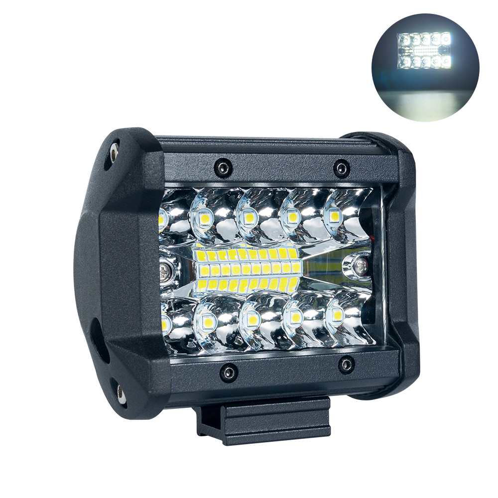 60W LED -Arbeitslicht Bar, 4 -Zoll -LED -Arbeitslicht -Bar, LED -LKW -Lightv, 60W 4 -Zoll -LED -Arbeitslicht Bar, 4 -Zoll -Spot Flut Combo LED -Arbeitslicht Bar