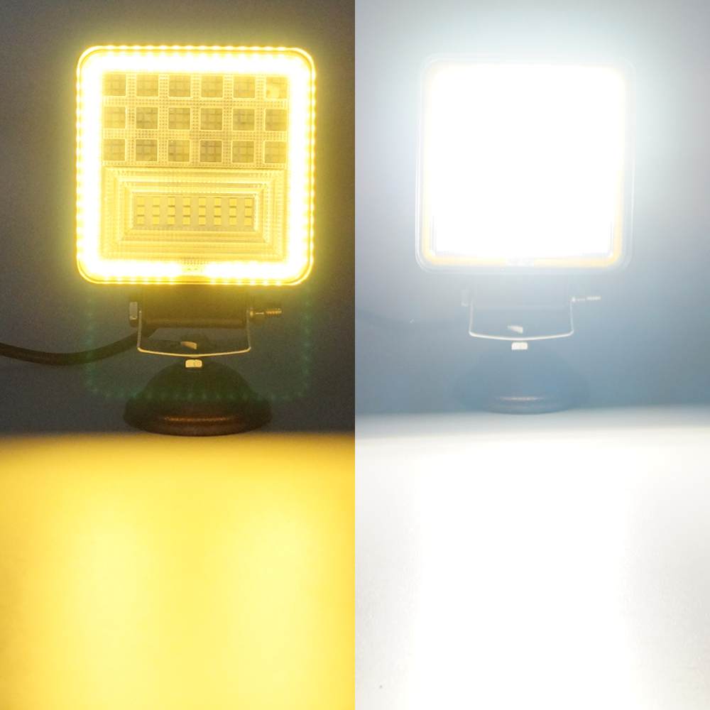 Square 48W LED -Arbeitslicht für Auto