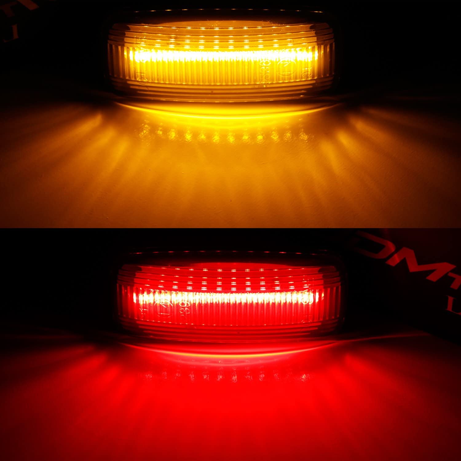 Quadratisches wasserdichtes LED-Arbeitslicht, Hot-Sale-LED-Seitenlicht, 12-V-LED-Seitenmarkierungslicht, LED-Seitenmarkierungslicht f&uuml;r LKW, 3/4-Zoll-LED-Seitenmarkierungslicht