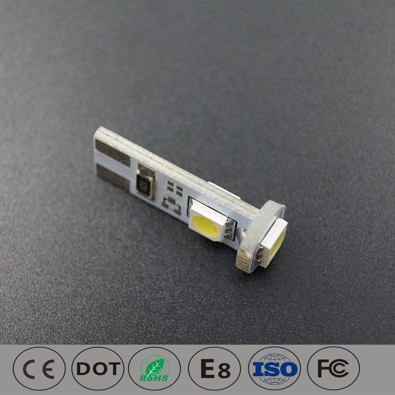 Fehlerfreier weißer T10 -LED -Auto -Innenbirnen