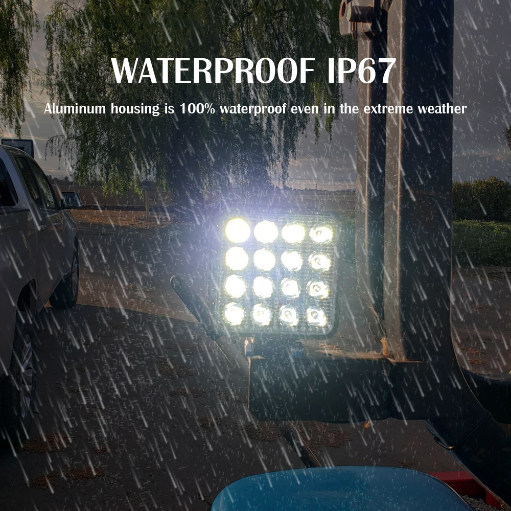 Gro&szlig;handel 48W Square LED Work Light Bar 