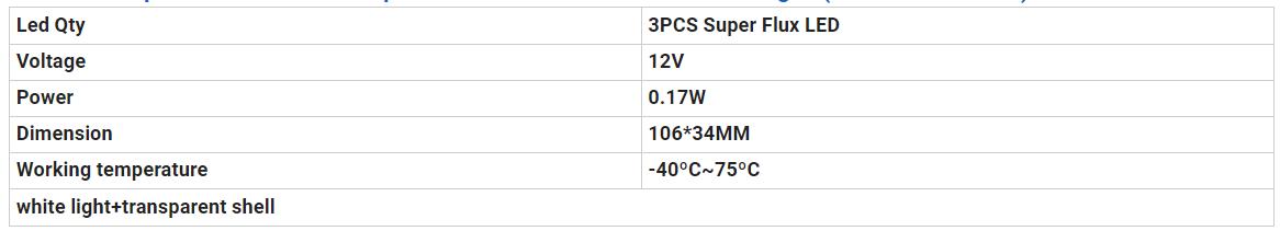 LED-Markerlichter BD-003