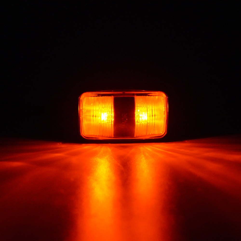 2,5 " Zoll rote wasserdichte LED-Seitenmarkierungsleuchten