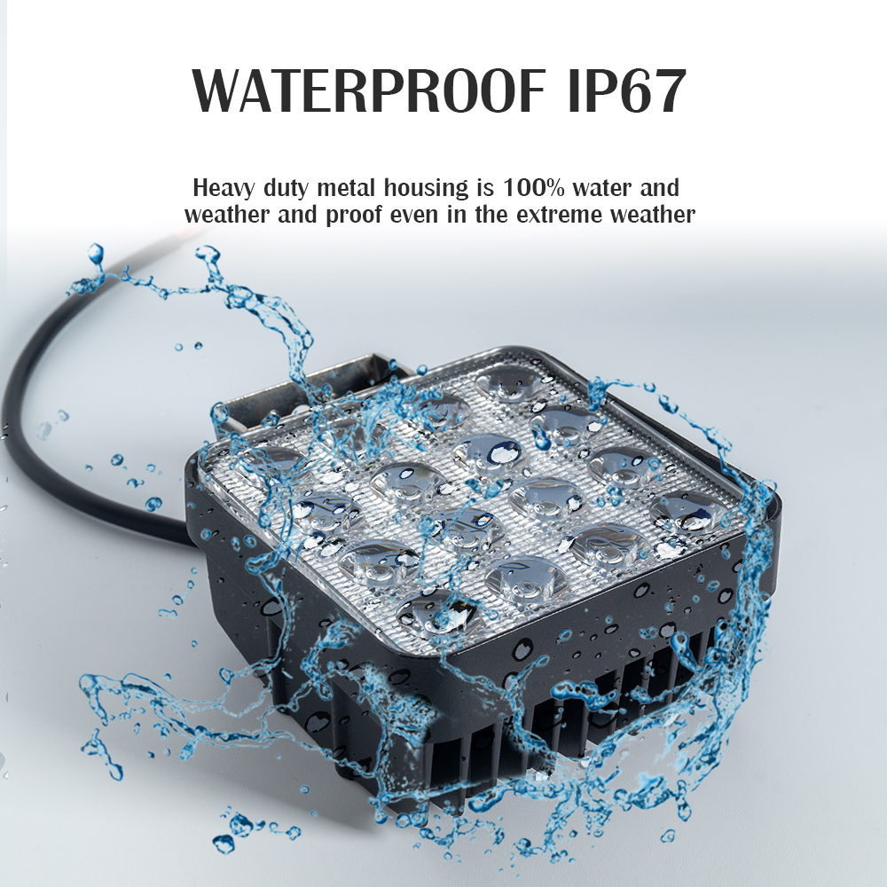 Gro&szlig;handel 48W Square LED Work Light Bar 