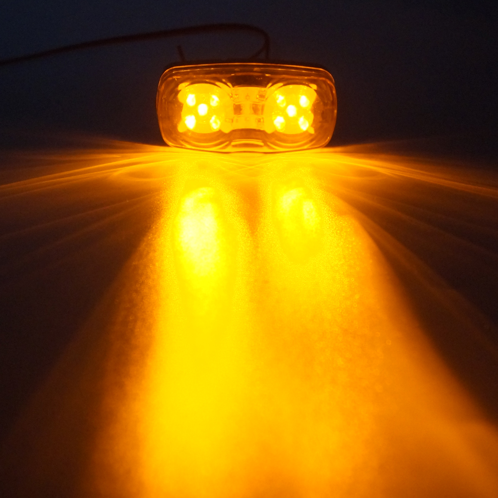 Gelbe LED-Seitenmarkierungsleuchte für Autos für Autos