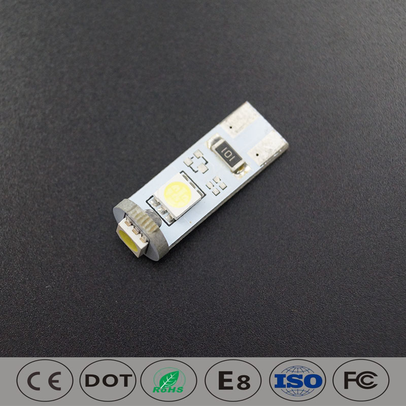 Fehlerfreie weiße T10-LED-Auto-Innenlampe