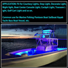 Kotflügelboot | LED -Außenlampe | Marine Side Marker Light |