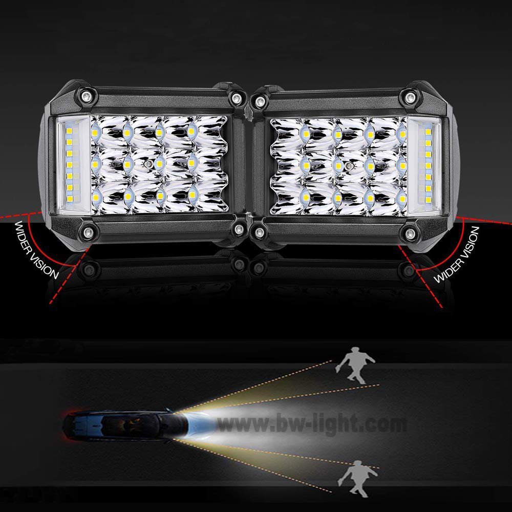 Gelb 63W Offroad LED Driving Light Bar 