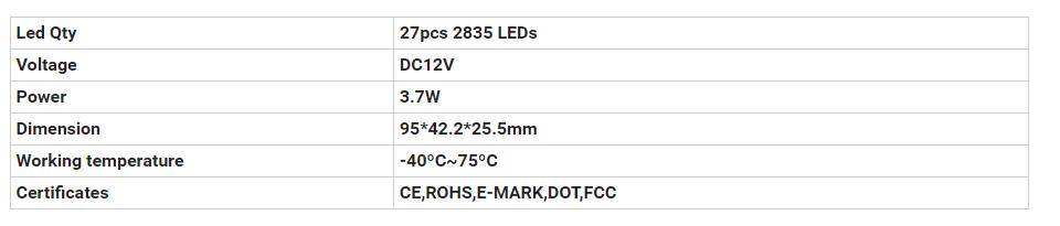 Bootslichter BD-027W2835-Z