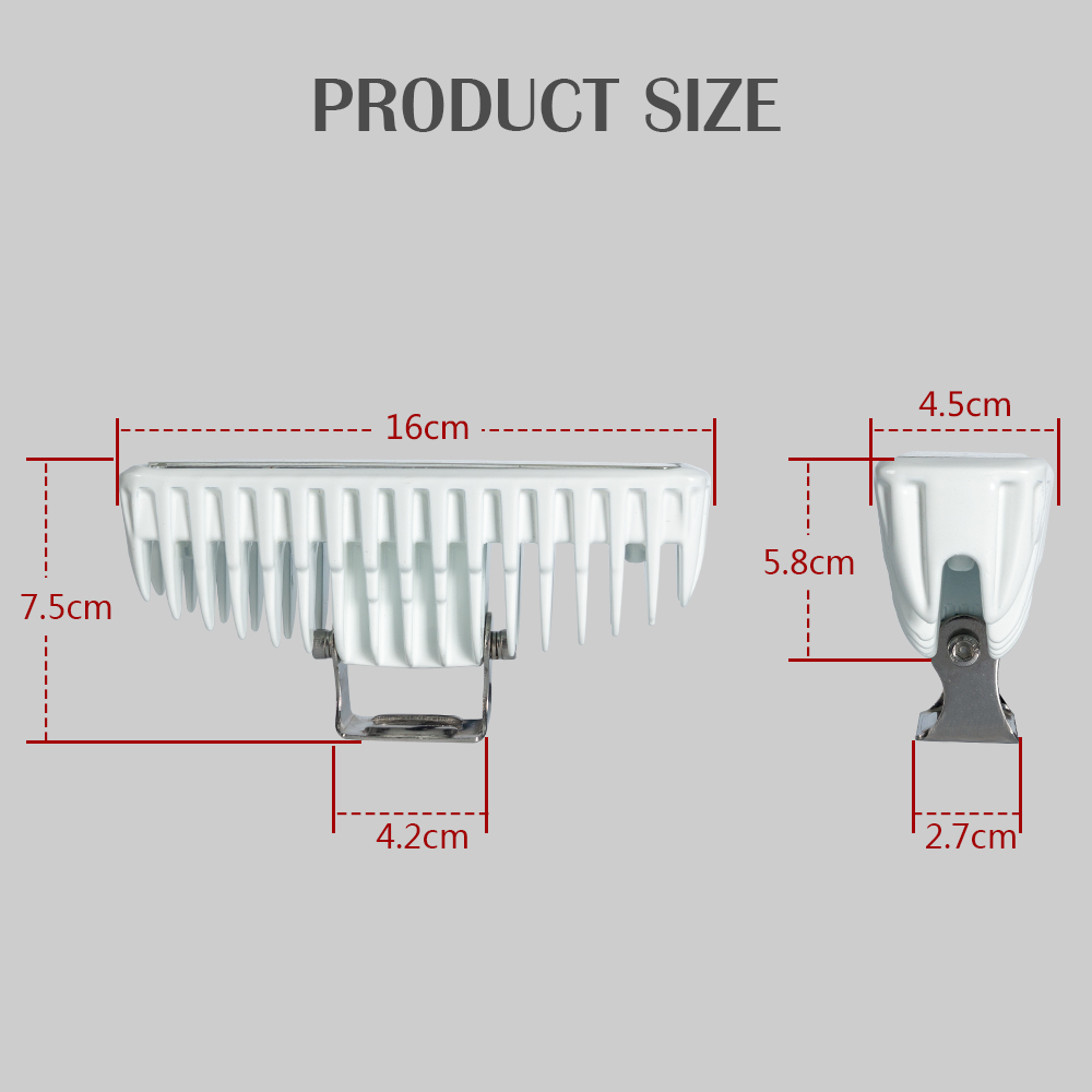 6 "Zoll-Chrom-weißes LED-Fahrlicht