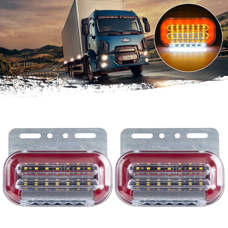 24 V rot 3 in 1 Funktion LED -Bremsbremsmarkierung Lauflicht